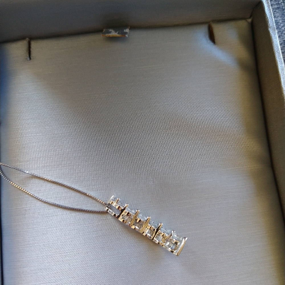 🚫SOLD🚫0.75 ct real diamond 14k gold journey - Picture 6 of 10